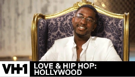 A picture of Marcus Black in Love and Hip Hop: Hollywood.